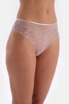 Soft Pembe Soft Dantel Detaylı Brief Külot