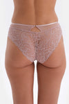 Soft Pembe Soft Dantel Detaylı Brief Külot