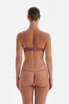 Gül Kurusu Tül Detaylı G-String