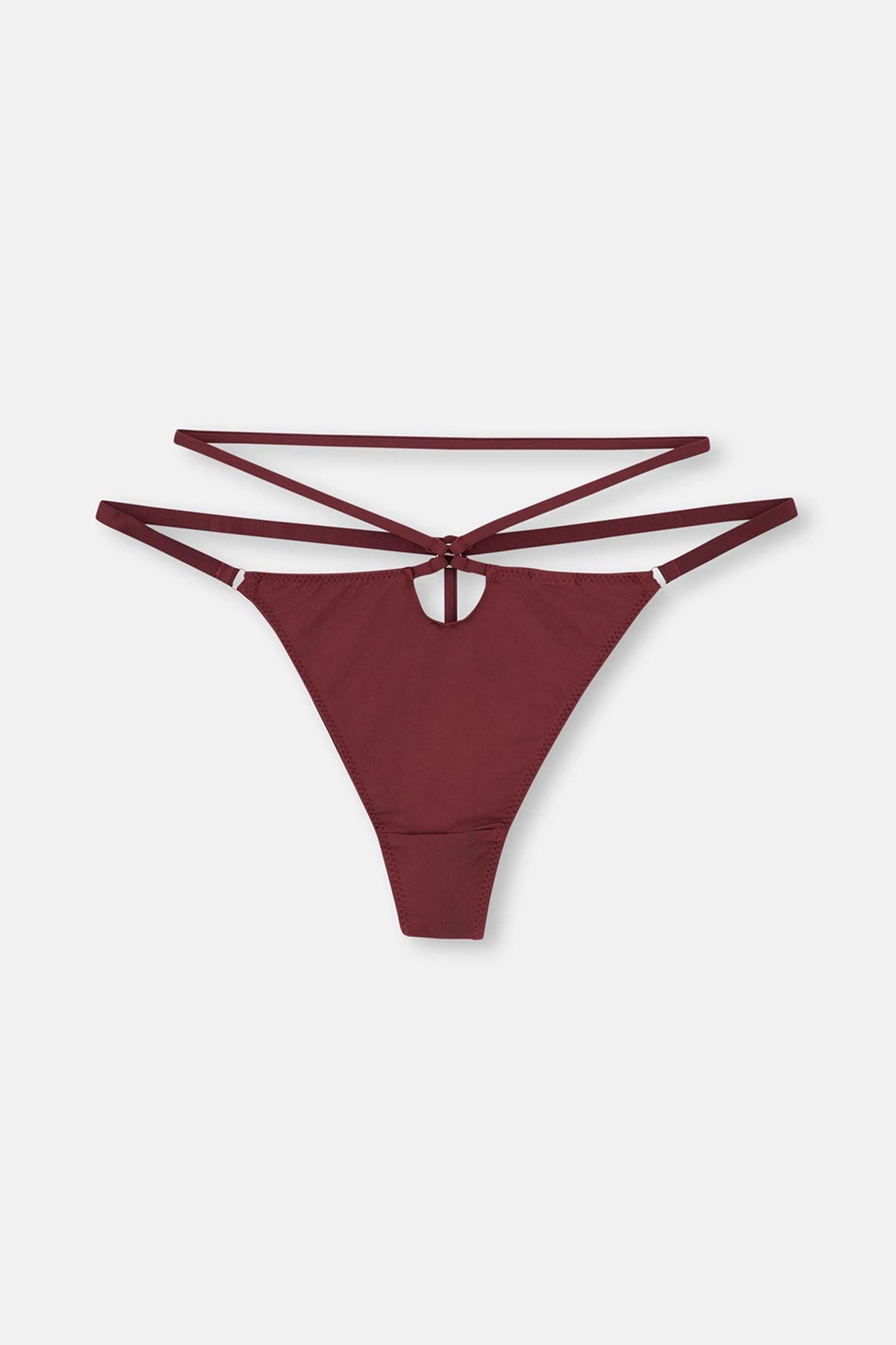 Bordo Dantelli Mikro Tanga Külot