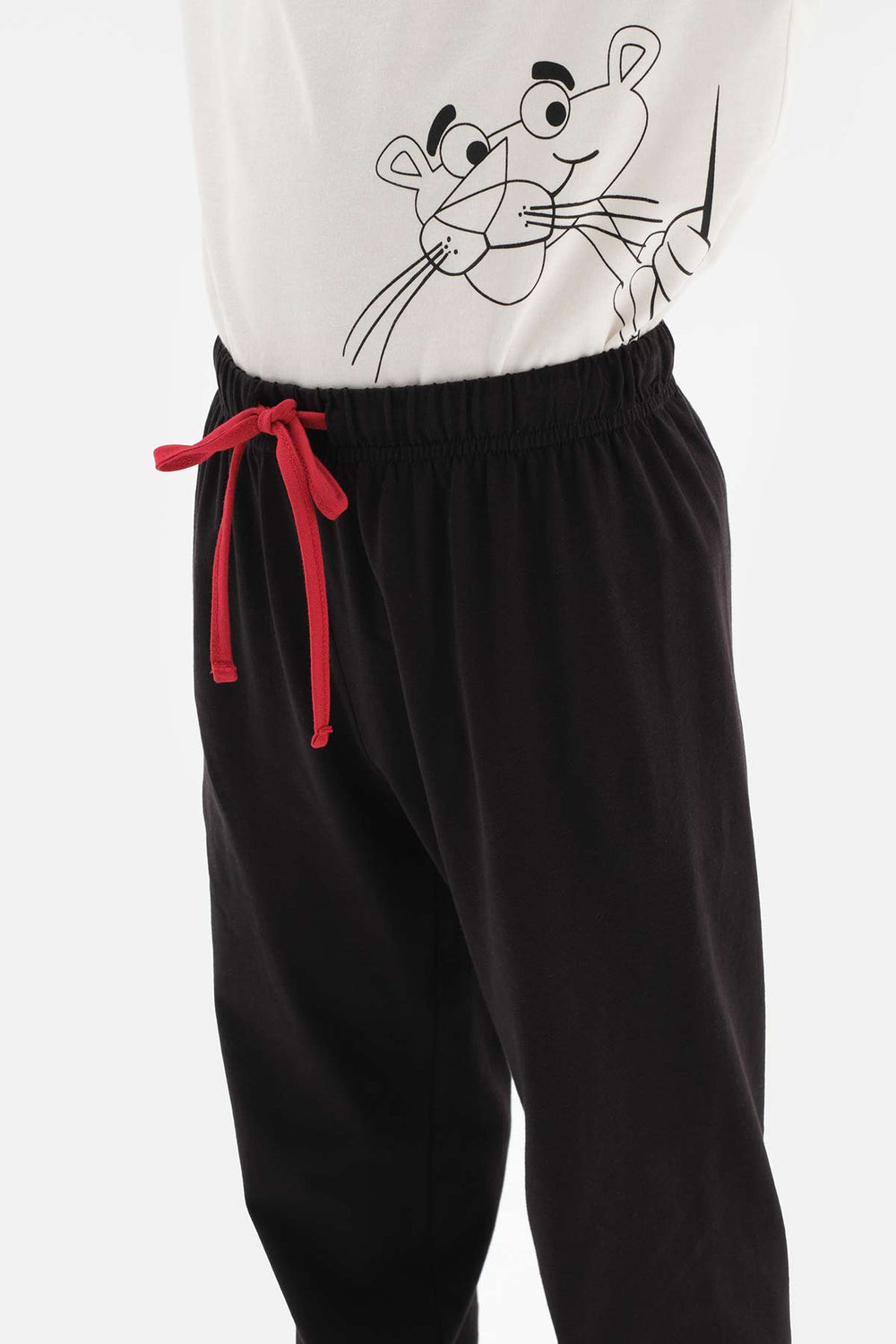 Gri Erkek Çocuk Baskılı Jogger Paça Pijama Takımı