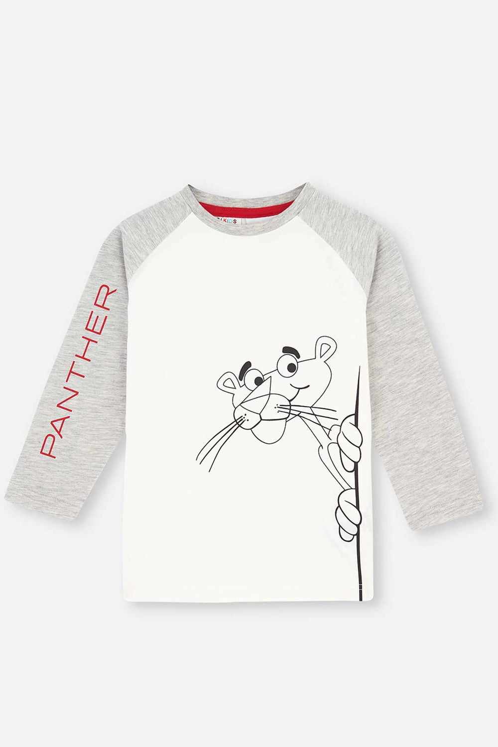 Gri Erkek Çocuk Baskılı Jogger Paça Pijama Takımı