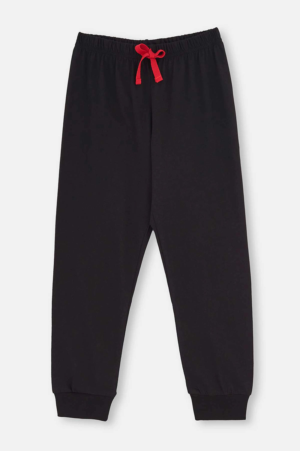 Gri Erkek Çocuk Baskılı Jogger Paça Pijama Takımı