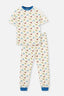 Ekru Erkek Çocuk Lisanslı Metraj Baskılı Pijama Takımı