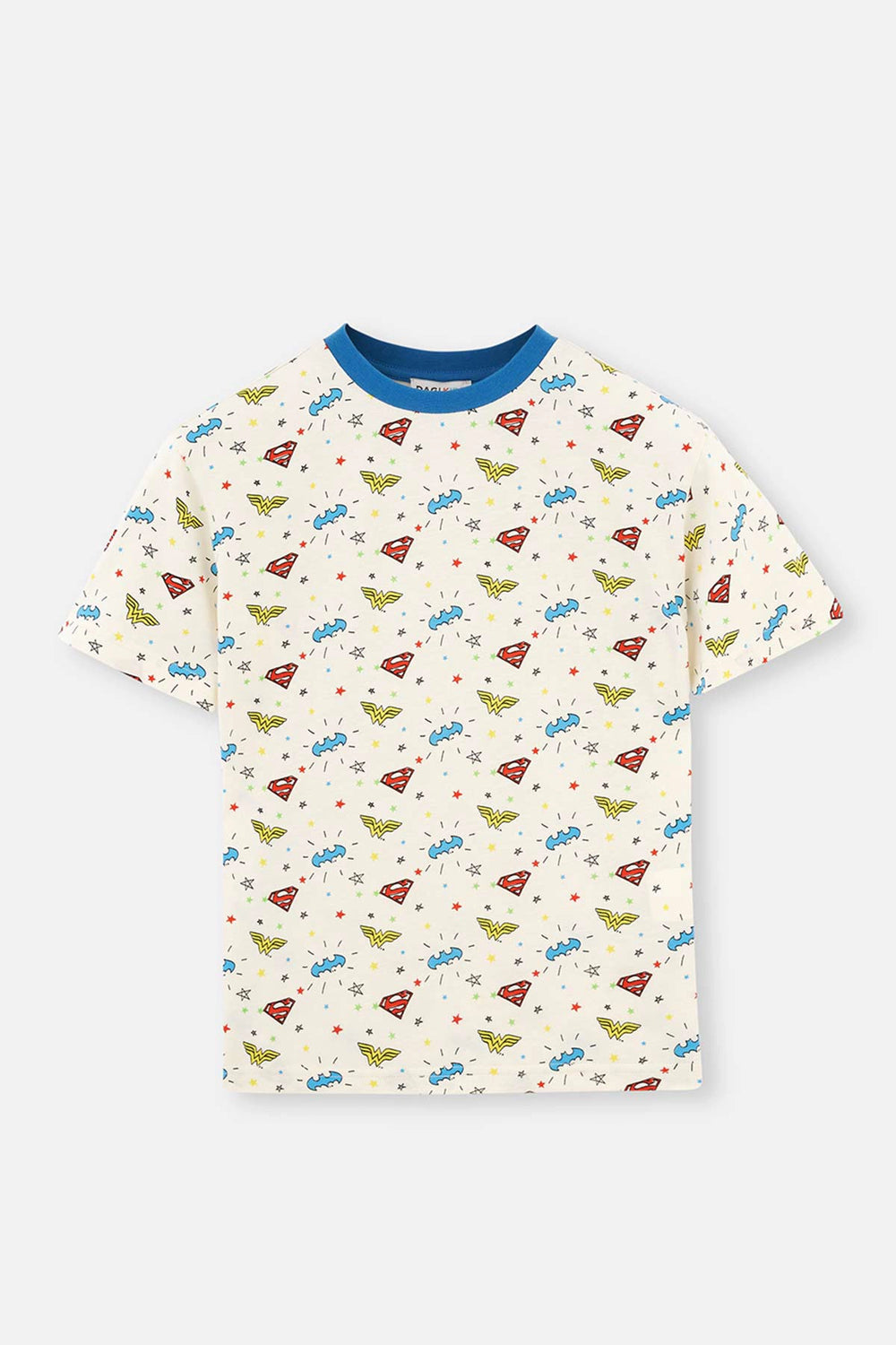 Ekru Erkek Çocuk Lisanslı Metraj Baskılı Pijama Takımı