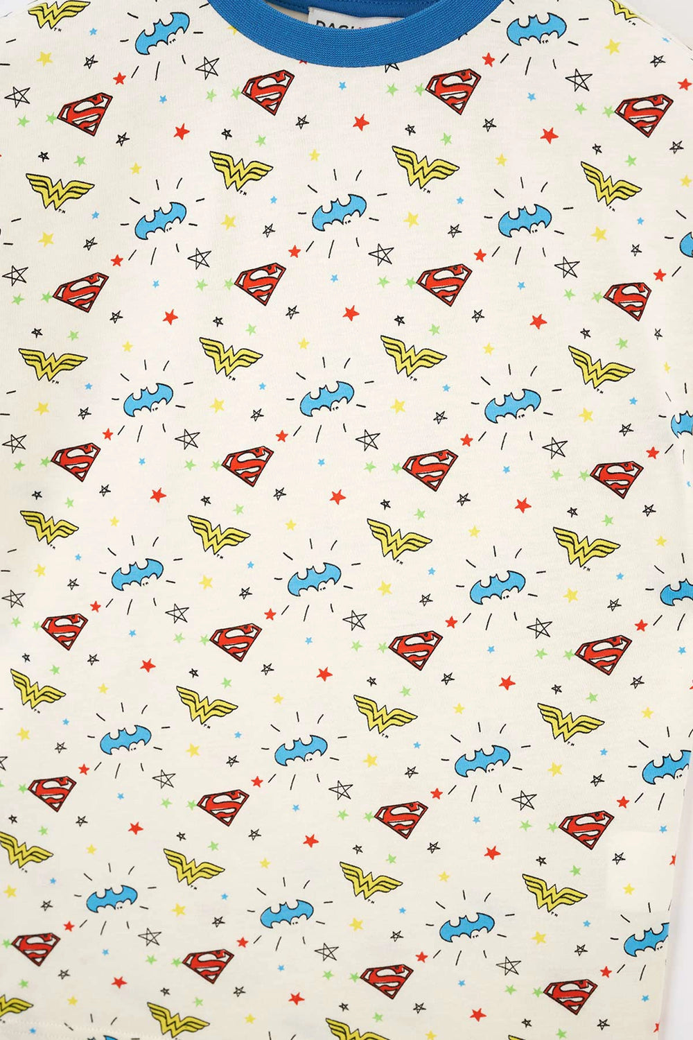 Ekru Erkek Çocuk Lisanslı Metraj Baskılı Pijama Takımı