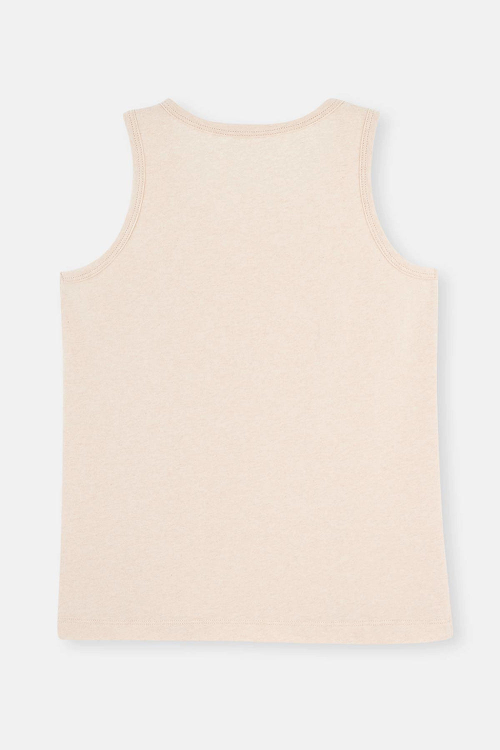 Bej Melanj - Kahve Melanj 2'Li Erkek Çocuk Pamuk Atlet