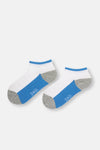 Mavi Erkek Çocuk Blok Renkli Çorap 2'Li
