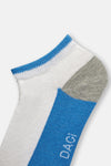 Mavi Erkek Çocuk Blok Renkli Çorap 2'Li