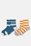 Petrol Erkek Çocuk Trouble Maker Çorap 2'Li