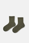 Haki Erkek Çocuk Modal Çorap 2'Li