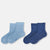 Mavi Erkek Çocuk Modal Çorap 2'Li
