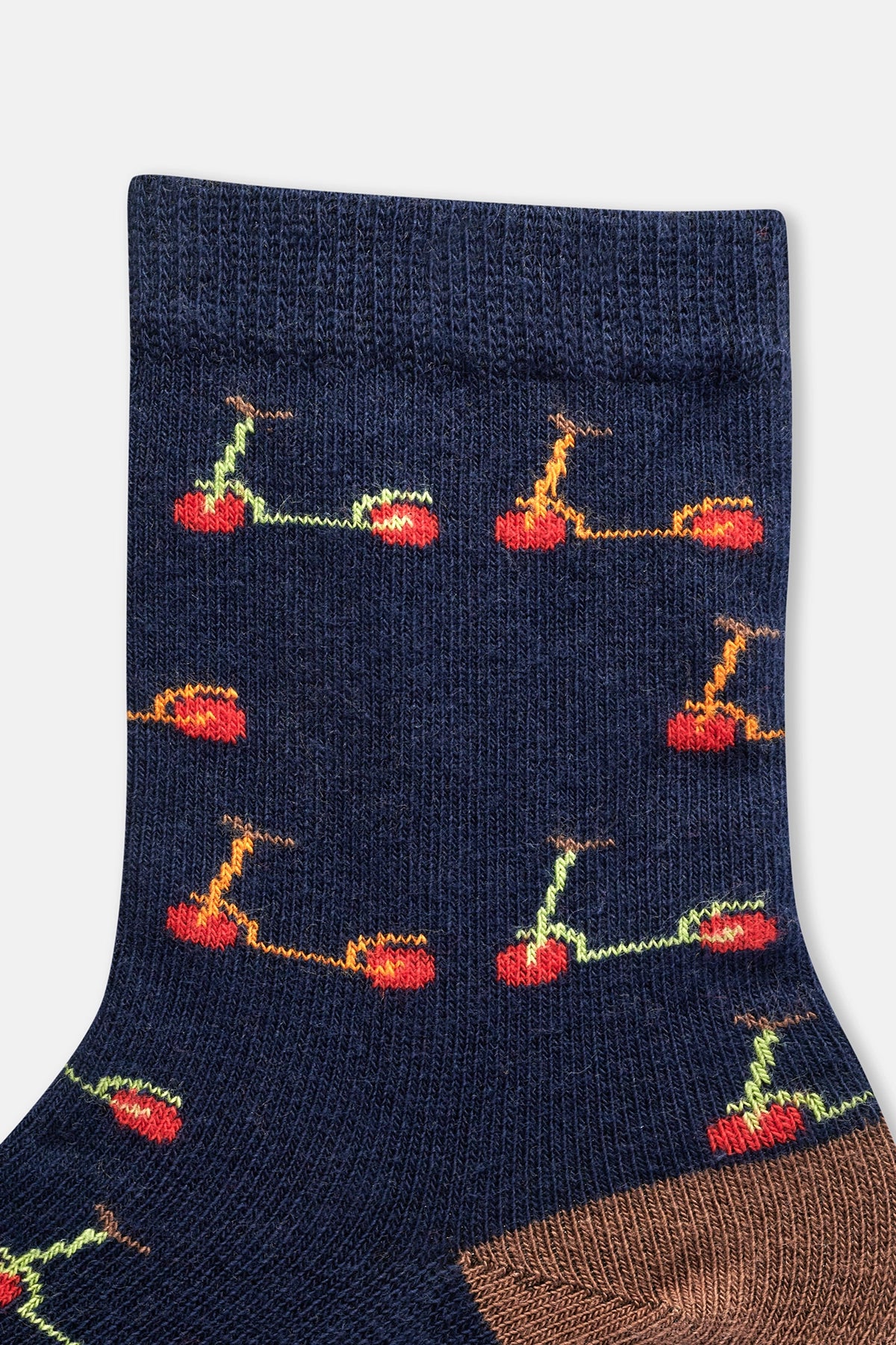 Lacivert Erkek Çocuk Scooter Desenli Çorap