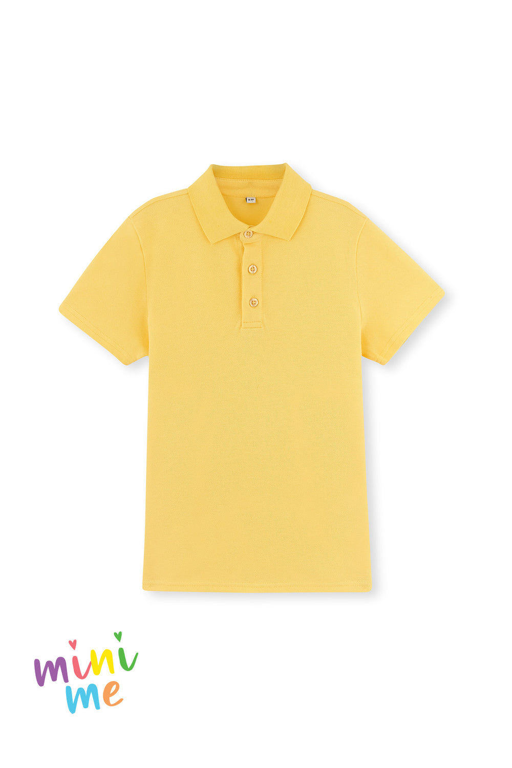 Sarı Erkek Çocuk Pike Polo Yaka Tişört