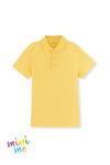 Sarı Erkek Çocuk Pike Polo Yaka Tişört