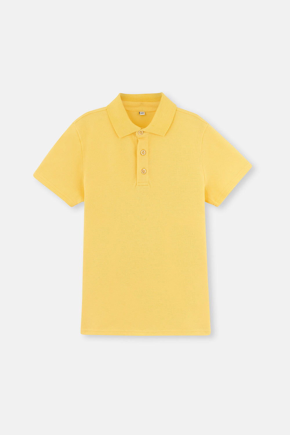 Sarı Erkek Çocuk Pike Polo Yaka Tişört