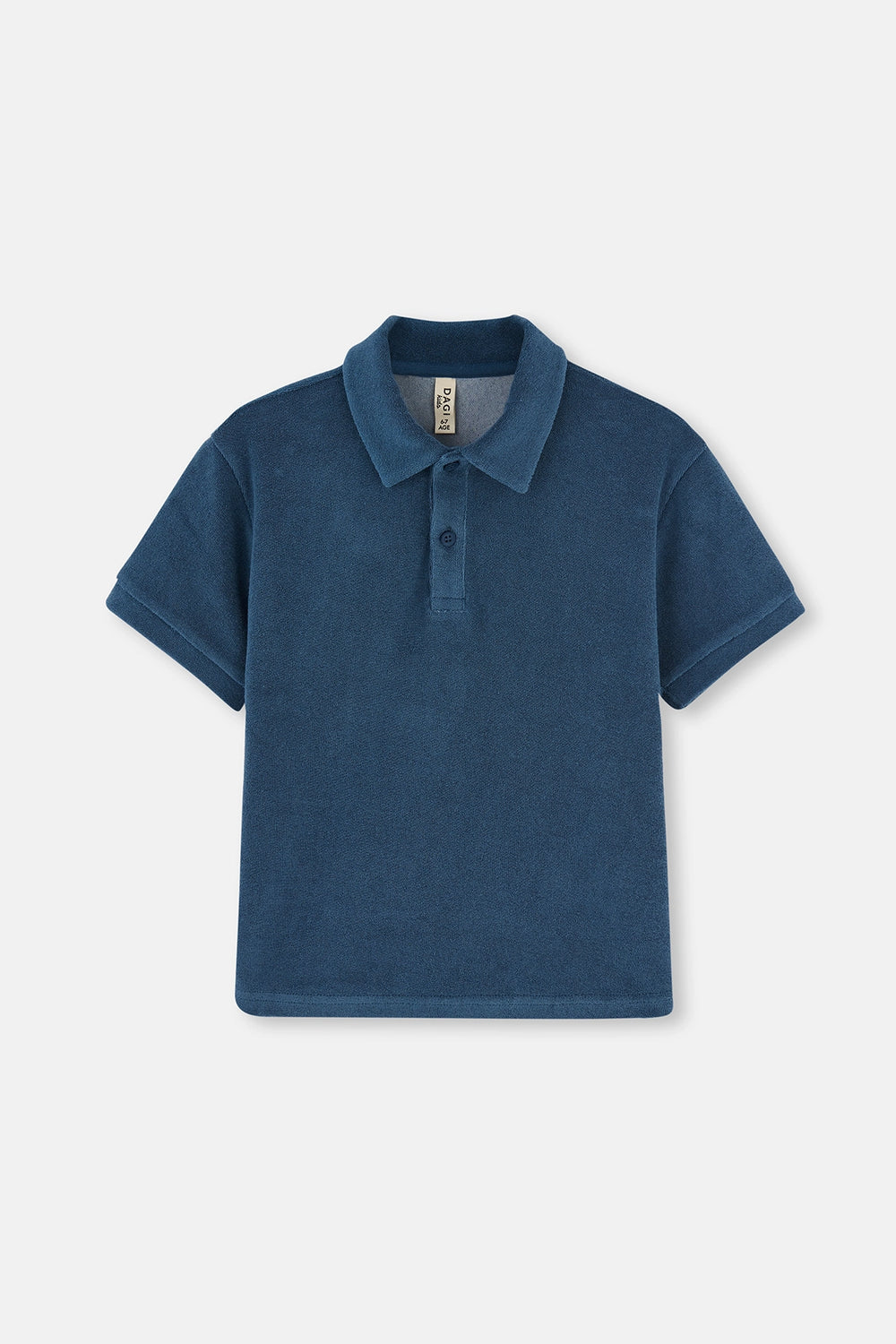 Indigo Erkek Çocuk Havlu Polo Yaka Tişört