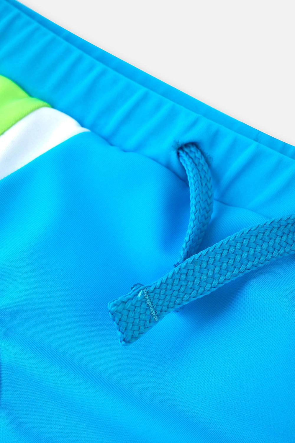 Mavi - Yeşil Parçalı Slip