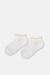 Beyaz Kız Çocuk Puantiyeli Çorap