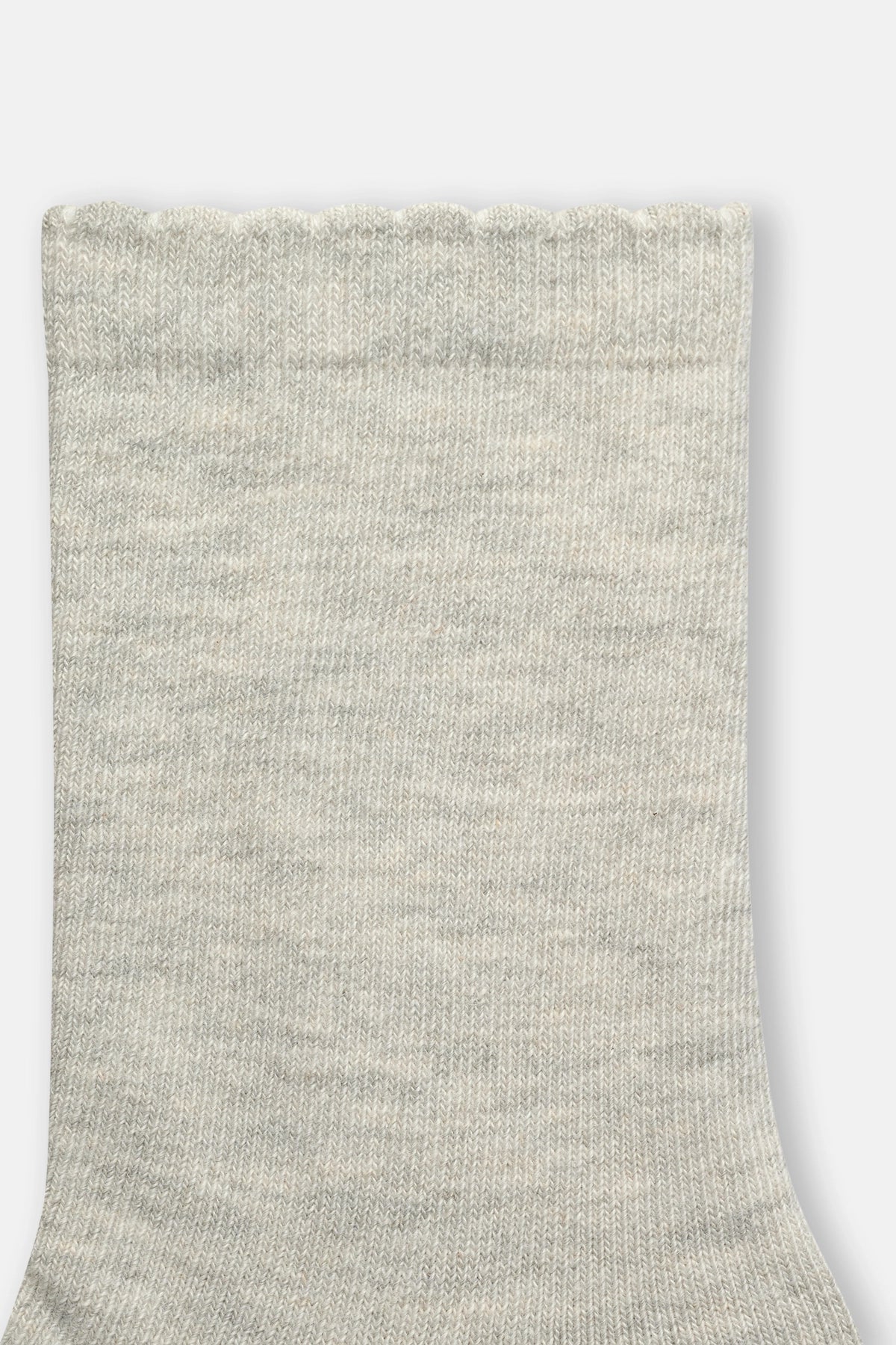 Pembe Kız Çocuk Fırfır Lastikli Çorap 2'Li