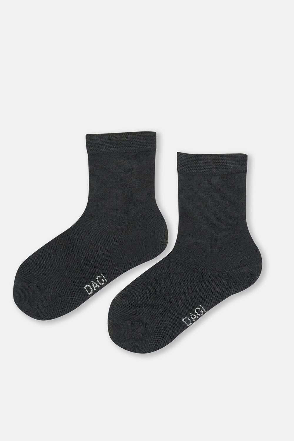 Gri Melanj Kız Çocuk Modal Çorap 2'Li