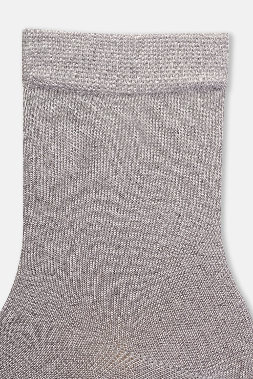 Gri Melanj Kız Çocuk Modal Çorap 2'Li