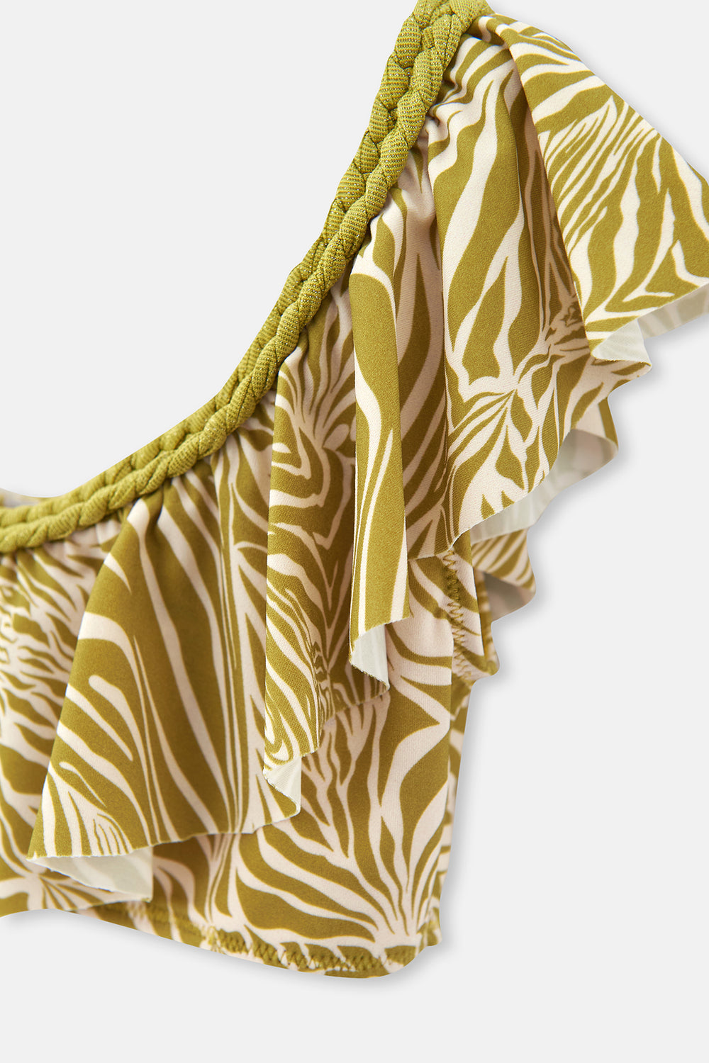 Yeşil Kız Çocuk Bikini Takımı