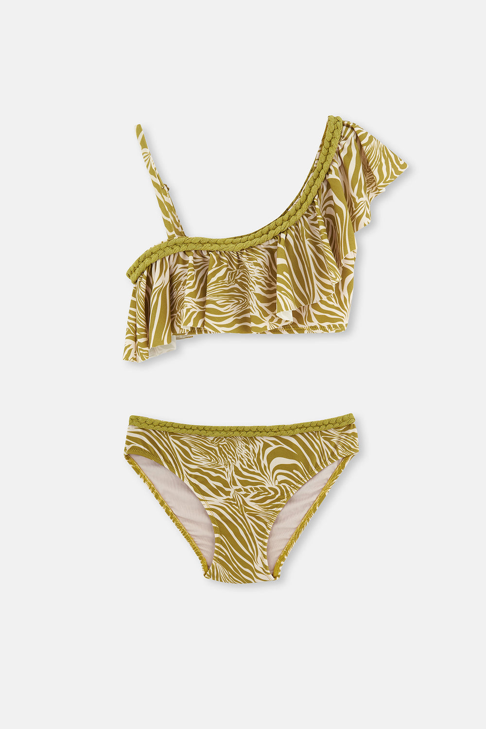 Yeşil Kız Çocuk Bikini Takımı