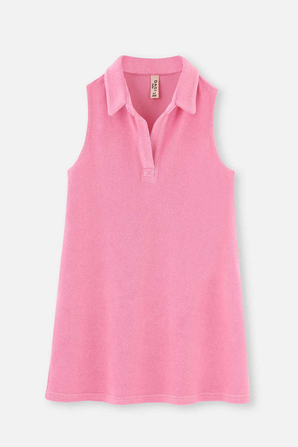 Pembe Kız Çocuk Havlu Elbise