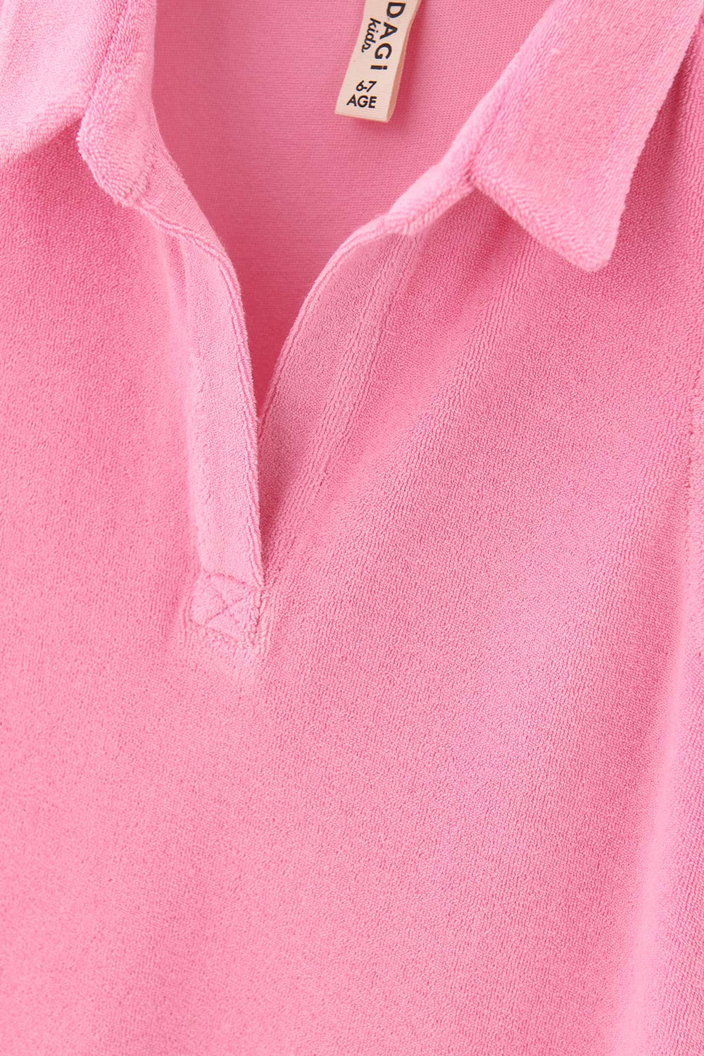 Pembe Kız Çocuk Havlu Elbise