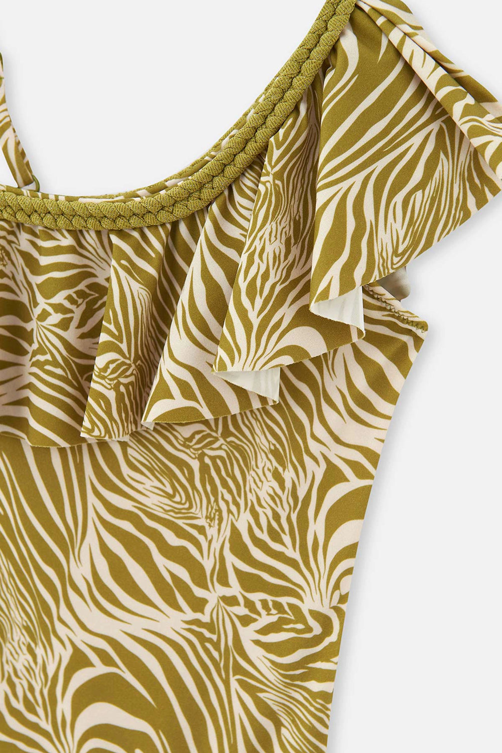 Yeşil Kız Çocuk Mayo