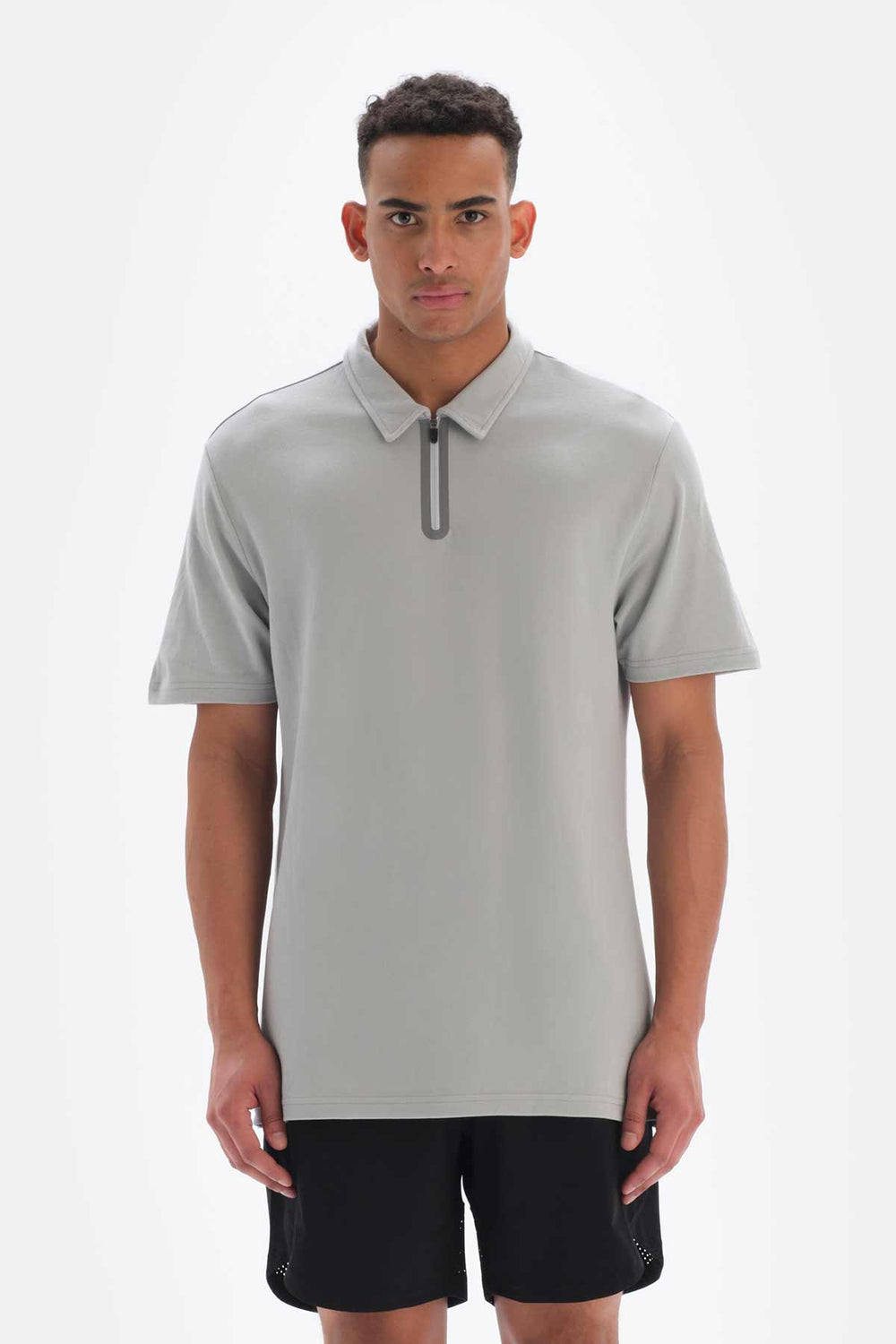 Gri Dagi Active Kısa Kol Polo Yaka T-Shirt