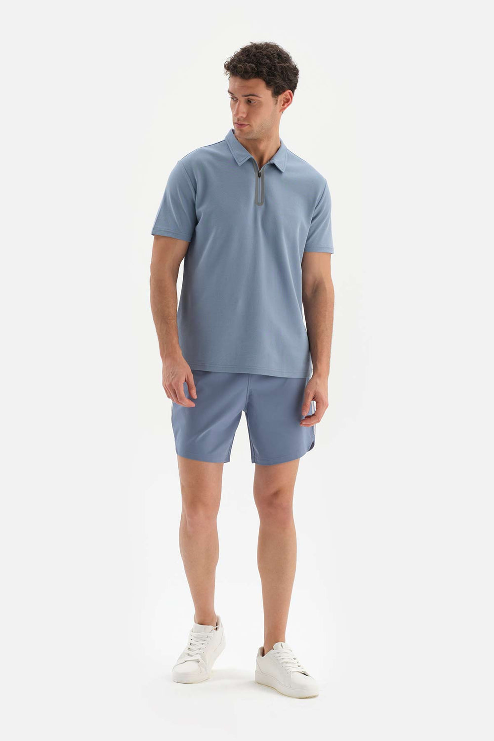 Indigo Dagi Active Kısa Kol Polo Yaka T-Shirt