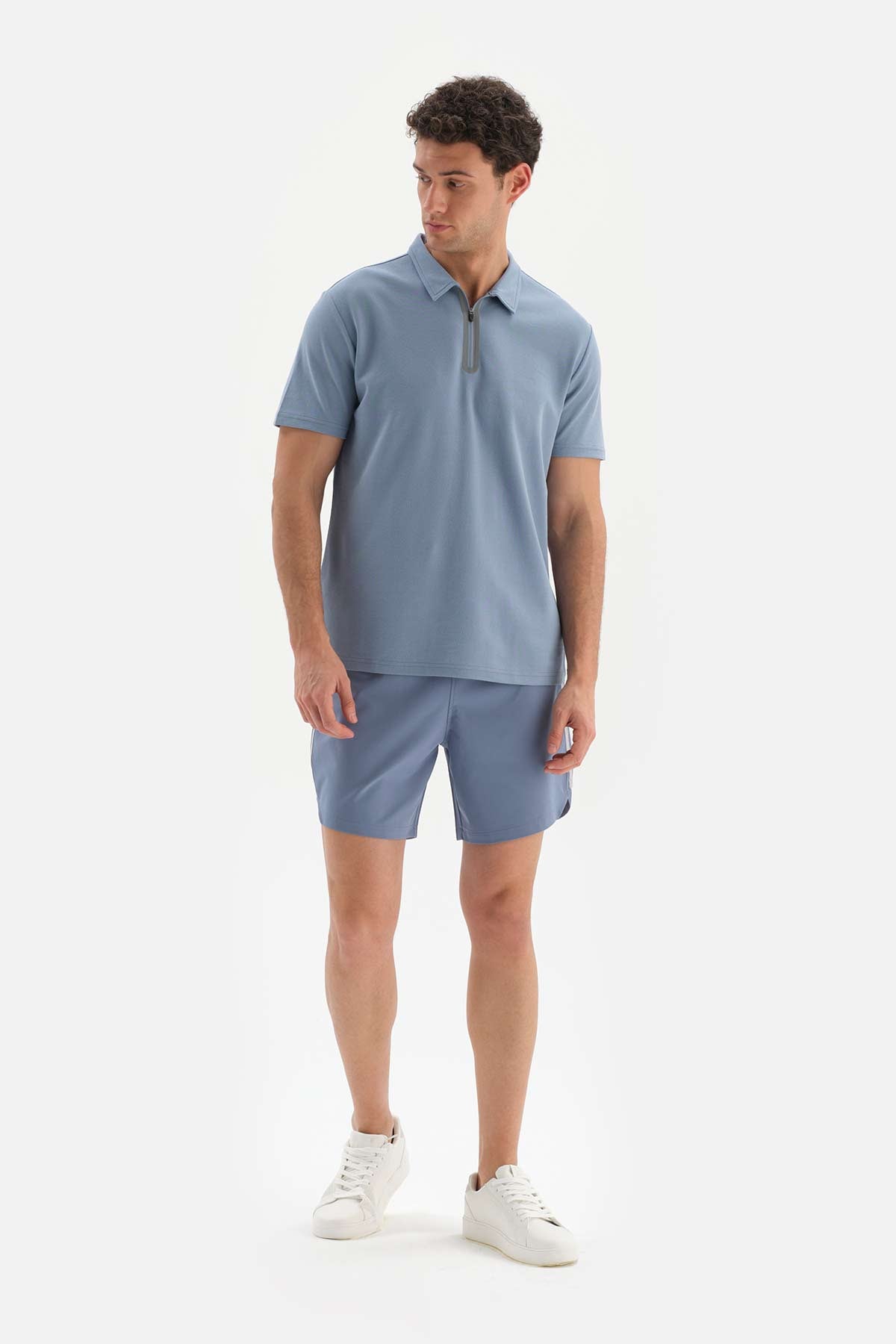 Indigo Dagi Active Kısa Kol Polo Yaka T-Shirt
