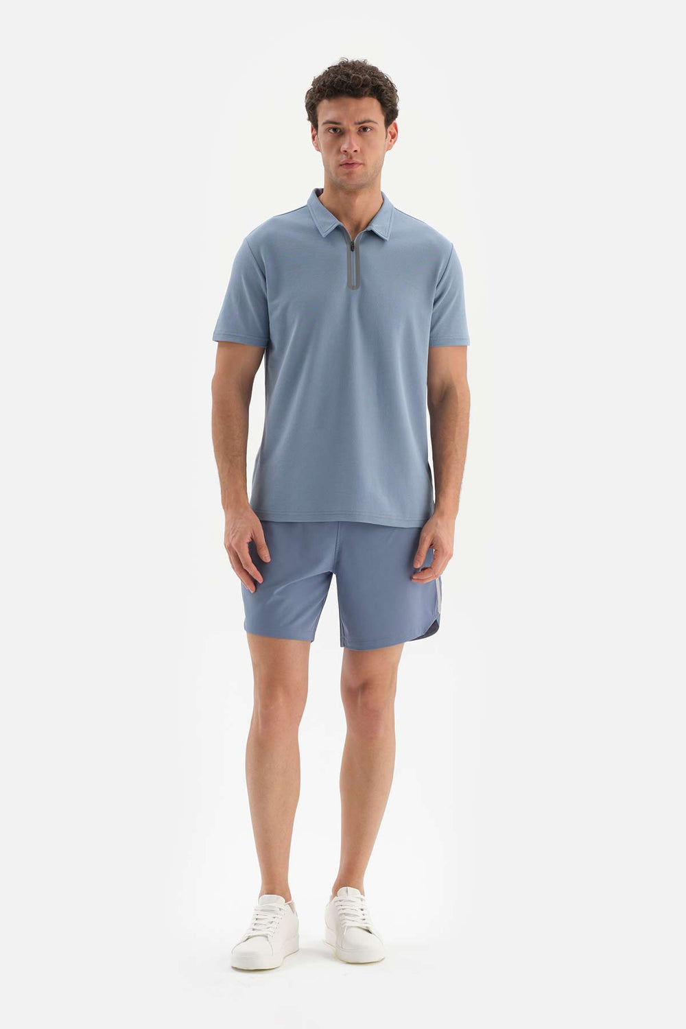 Indigo Dagi Active Kısa Kol Polo Yaka T-Shirt