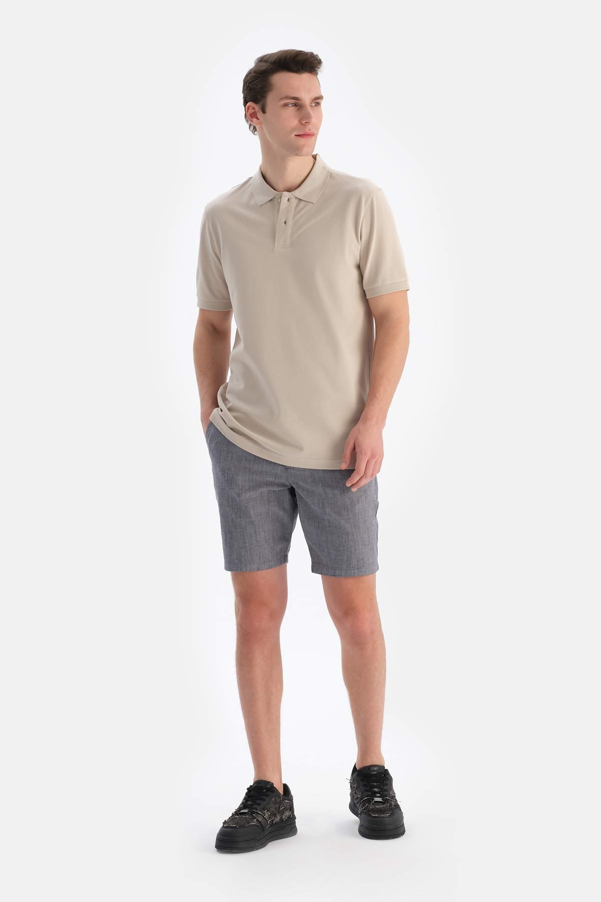 Taş Polo Yaka Pike Tişört