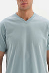 Mavi V Yaka Basic Supima T-Shirt