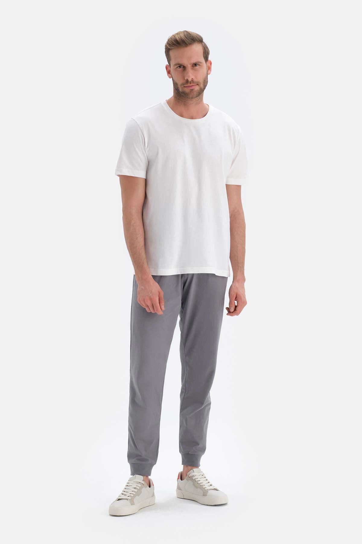 Gri Jogger Örme Pijama Altı