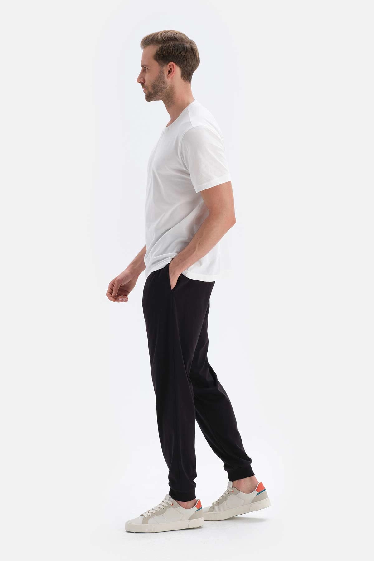 Siyah Jogger Örme Pijama Altı