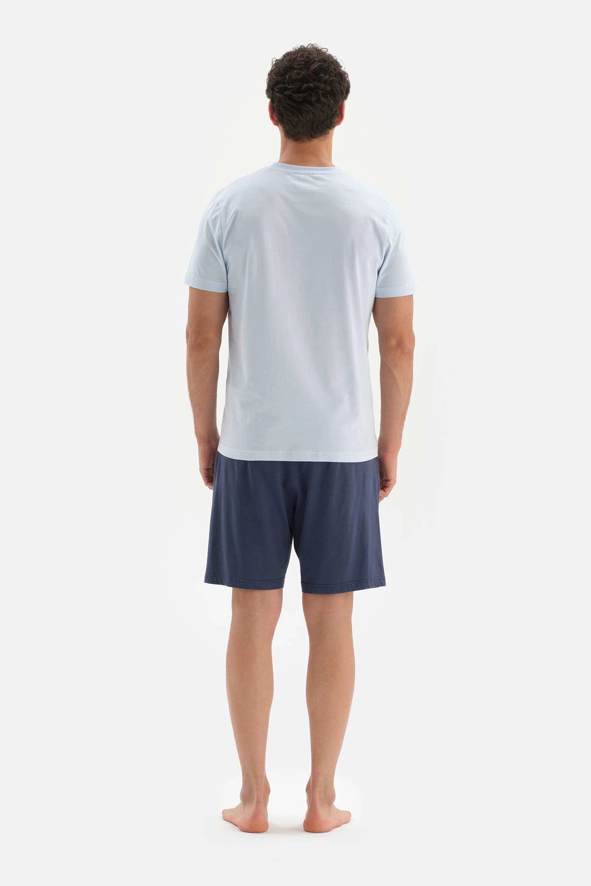 Lacivert Modal Şort