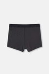 Siyah Desenli Boxer