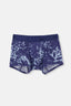 Indigo Desenli Boxer
