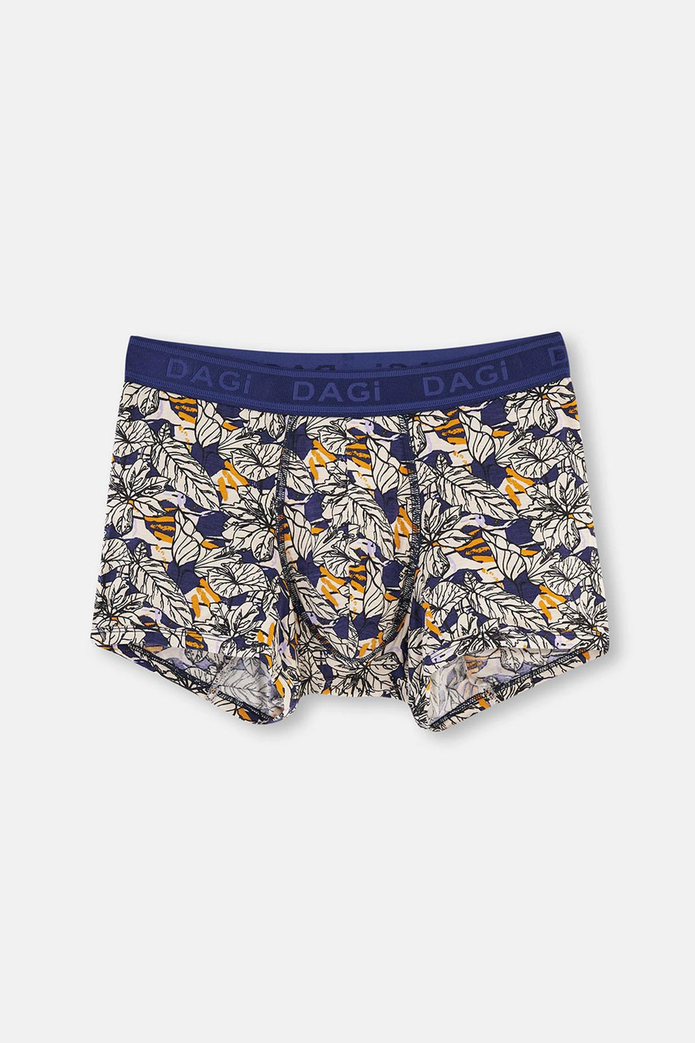 Lacivert Desenli Boxer