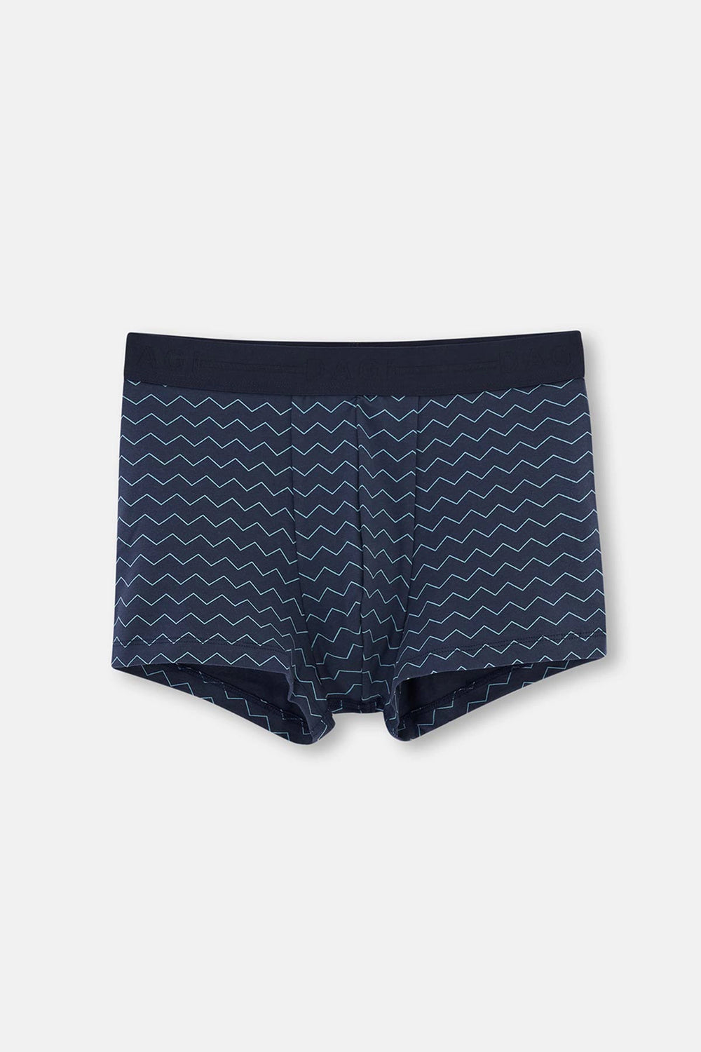 Lacivert Desenli Boxer