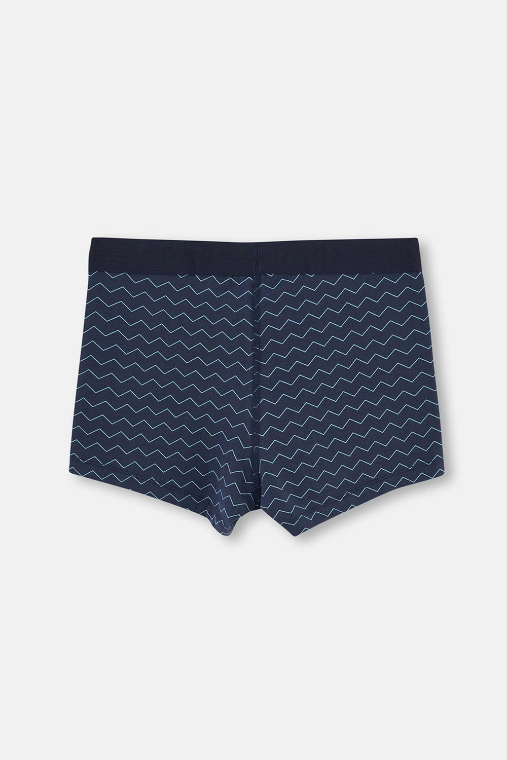 Lacivert Desenli Boxer