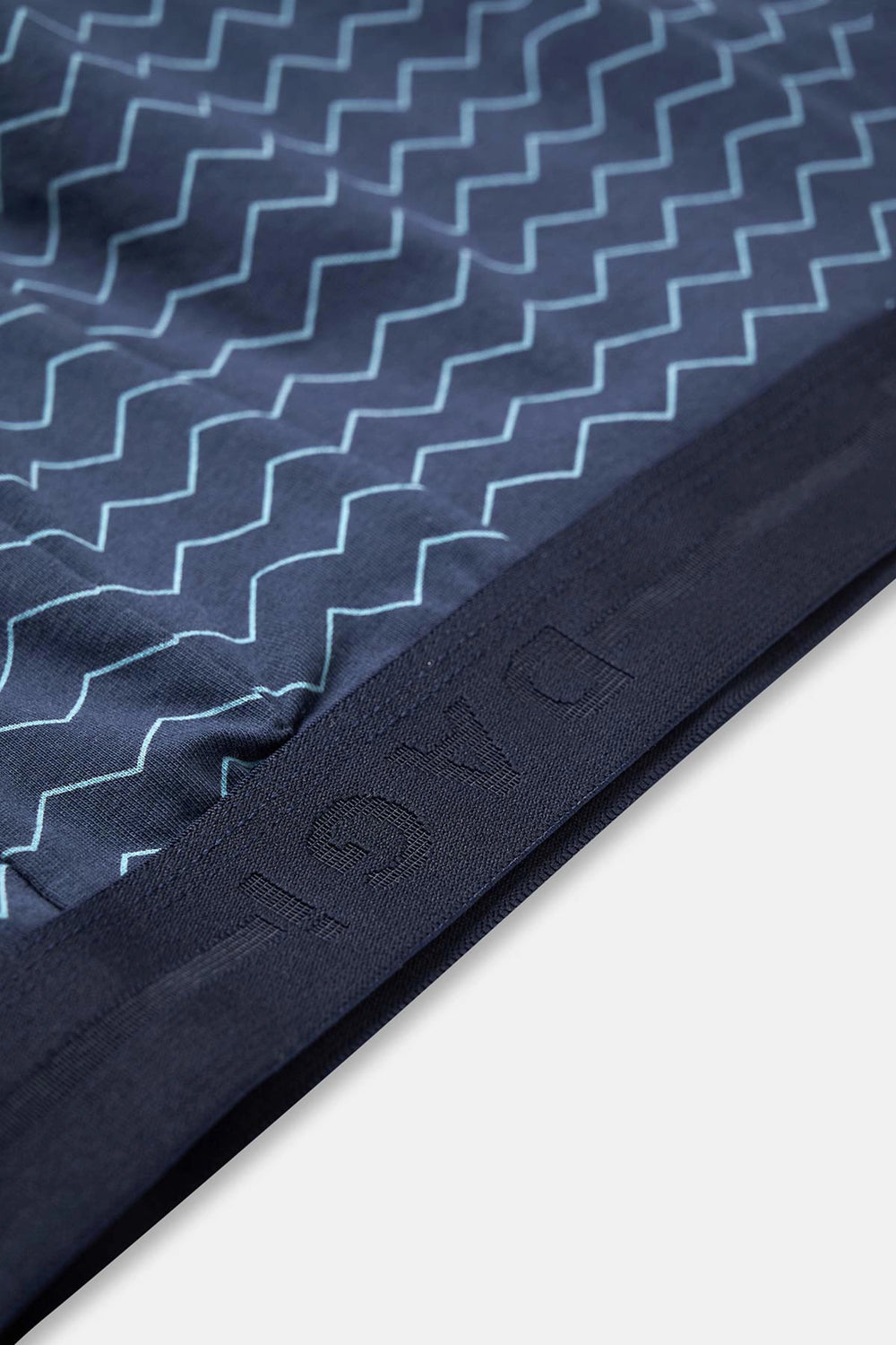 Lacivert Desenli Boxer