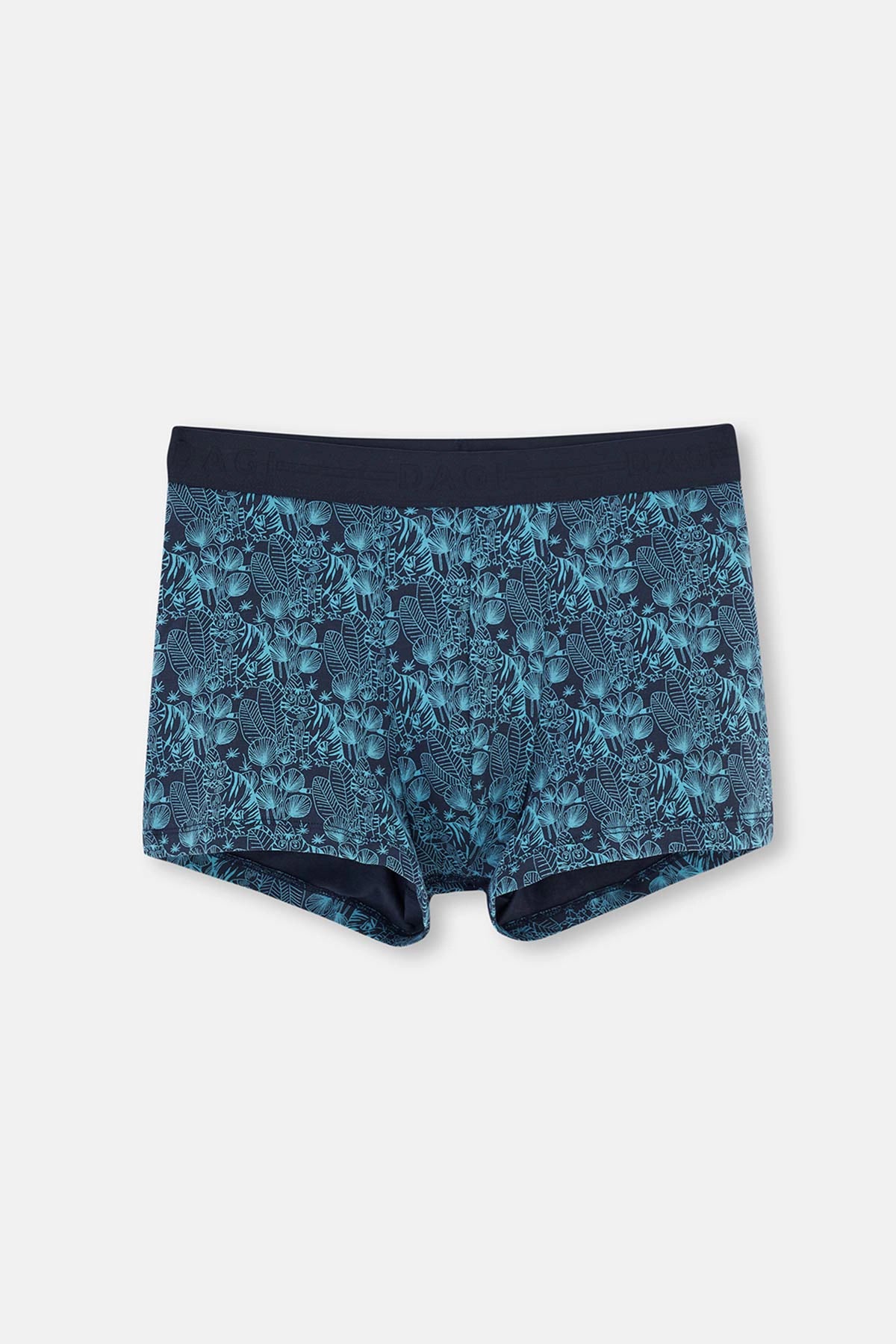 Petrol Mavisi si Desenli Boxer