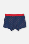 Kırmızı - Lacivert Modal 2'li Boxer
