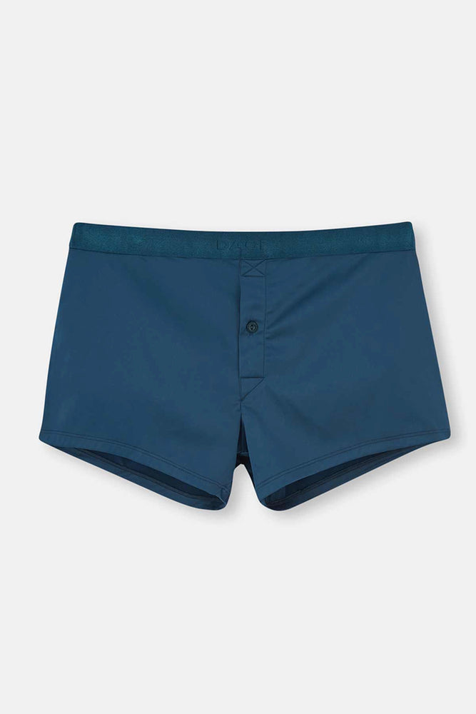 Petrol Jakar Lastikli Saten Boxer