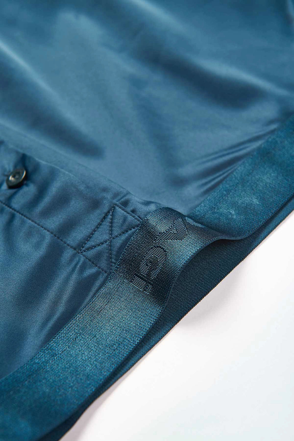 Petrol Jakar Lastikli Saten Boxer